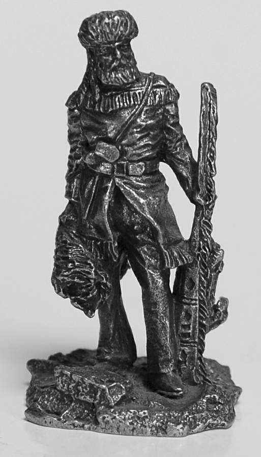 People of the American West Trapper - No Box by Franklin Mint-1