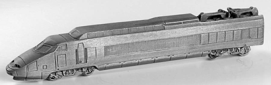 Worlds Greatest Locomotives French Tgv - No Box by Franklin Mint-1