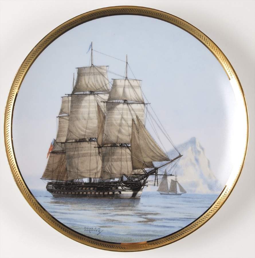 Great Ships of the Golden Age Of Sail Independence - Boxed by Franklin Mint-1