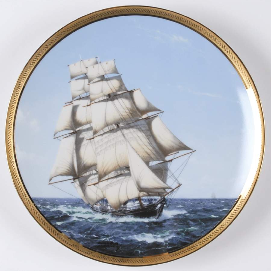 Great Ships of the Golden Age Of Sail Flying Cloud - Boxed by Franklin Mint-1