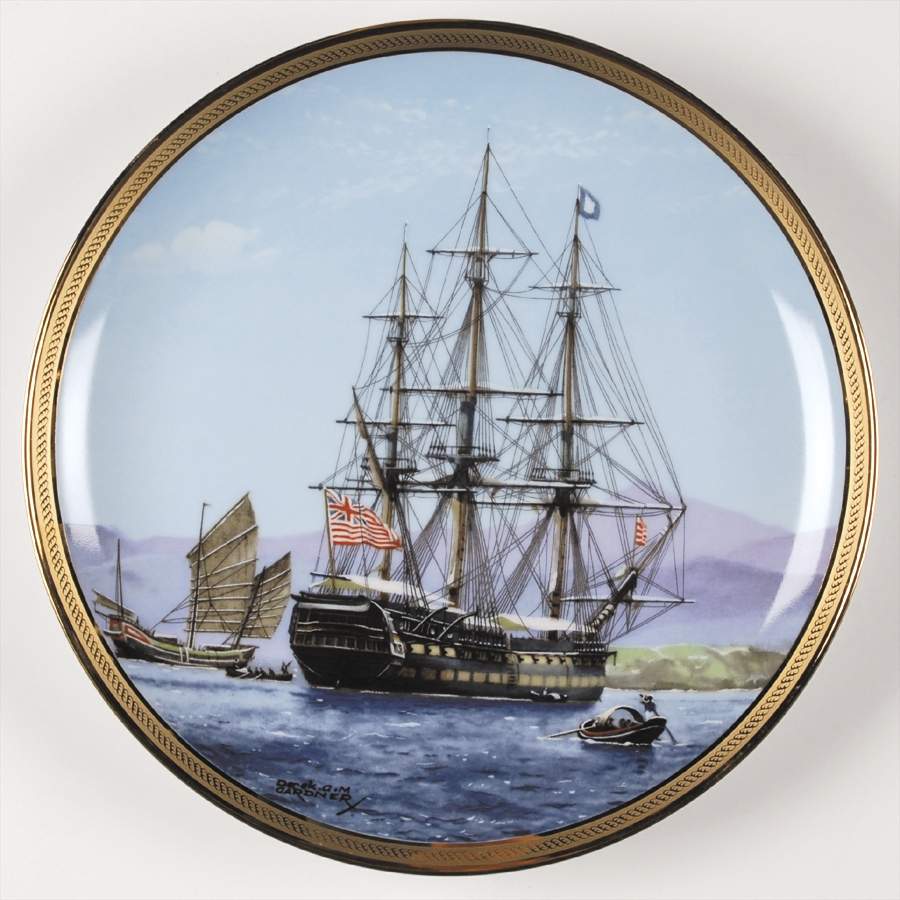 Great Ships of the Golden Age Of Sail Dorsetshire - Boxed by Franklin Mint-1