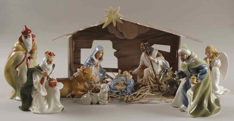 Divinity Nativity 11 Piece Nativity Set - Boxed by Franz Collection-1