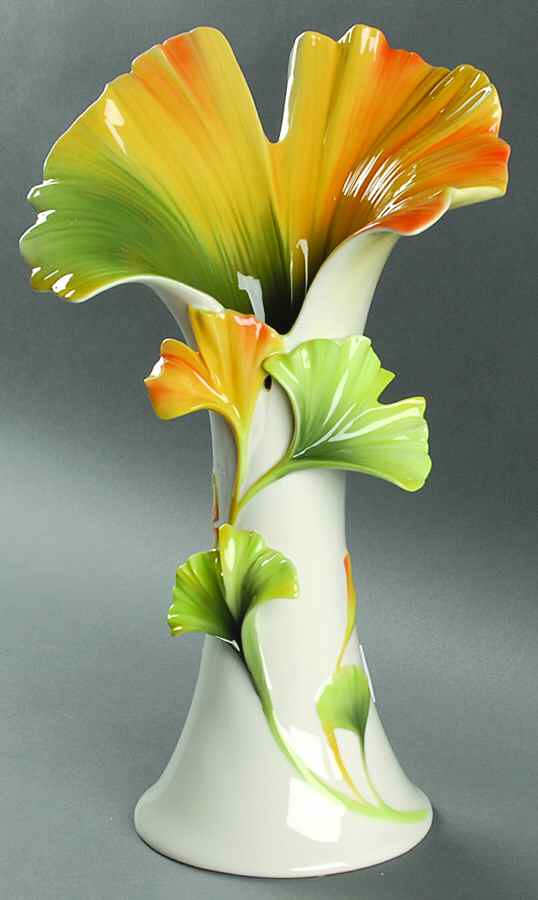 Spa Gingko Vase - Boxed by Franz Collection-1