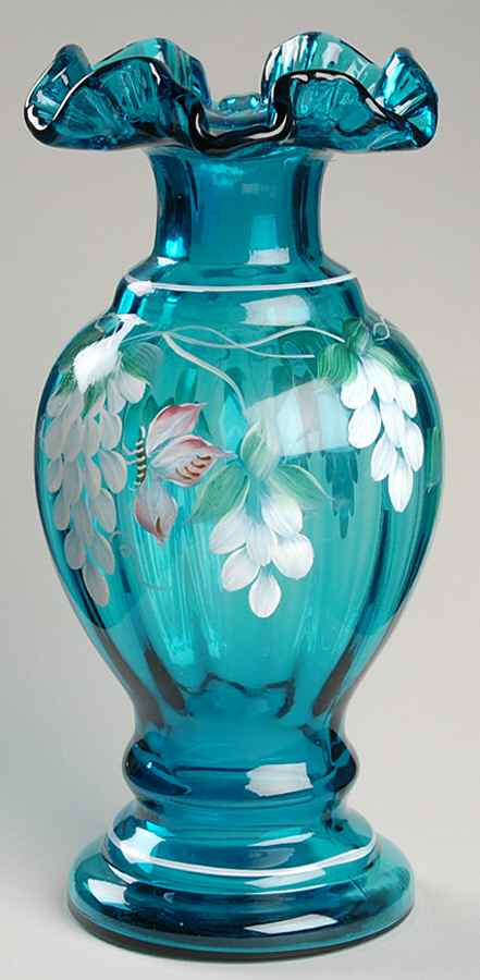 Fenton-Lenox Exclusives Gold Club Wisteria Enchantment-Vase - Boxed by Fenton-1