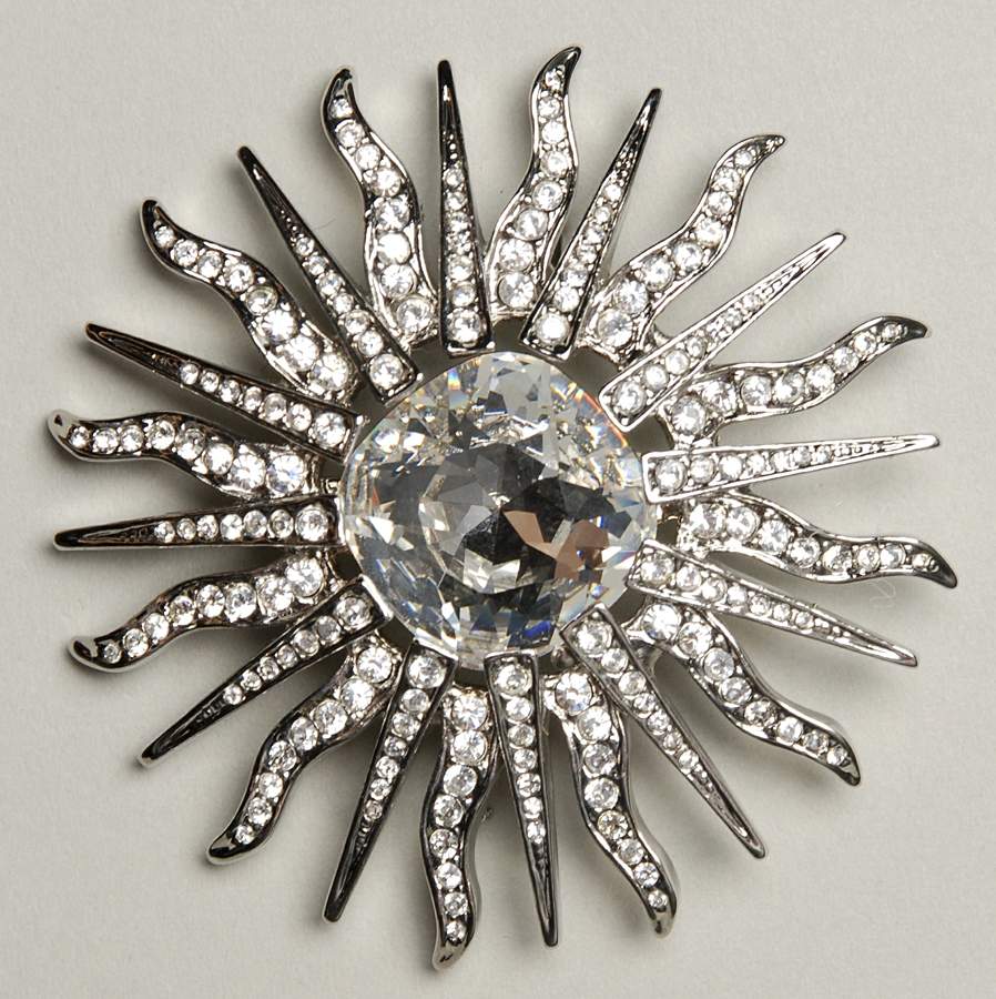 Franklin Mint Jewelry Jackie-Classic Starburst Pin - No Box by Franklin Mint-1