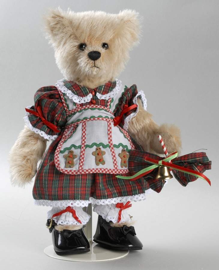 Holly the Holiday Bear Holly The Holiday Bear - With Box by Franklin Mint-1