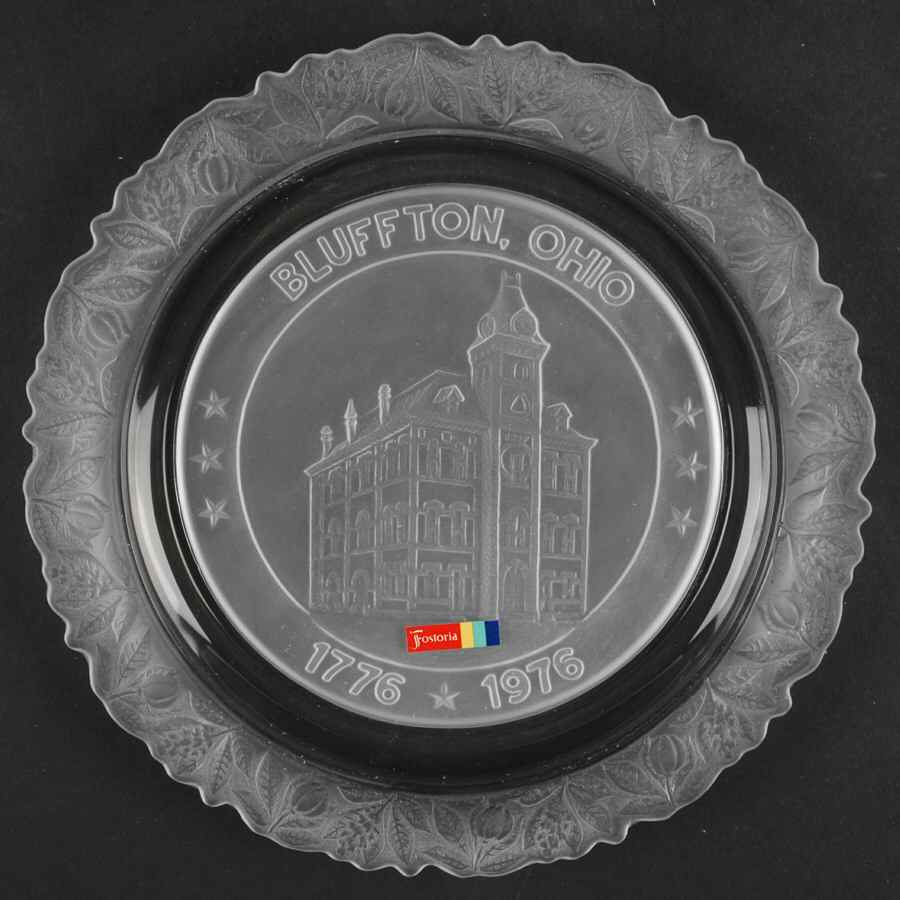 Fostoria Plates Bluffton Ohio 1776-1976 - With Box by Fostoria-1