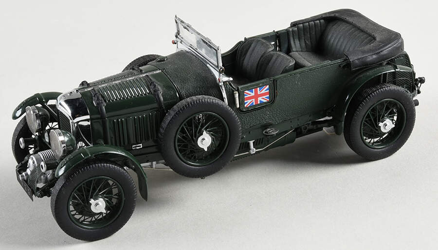 Precision Models 1929 Bentley-British Racing Green - No Box by Franklin Mint-1