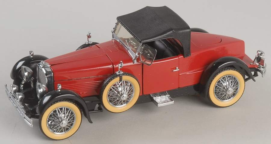 Precision Models 1928 Stutz Blackhawk Boattail Speedster - Boxed by Franklin Mint-1