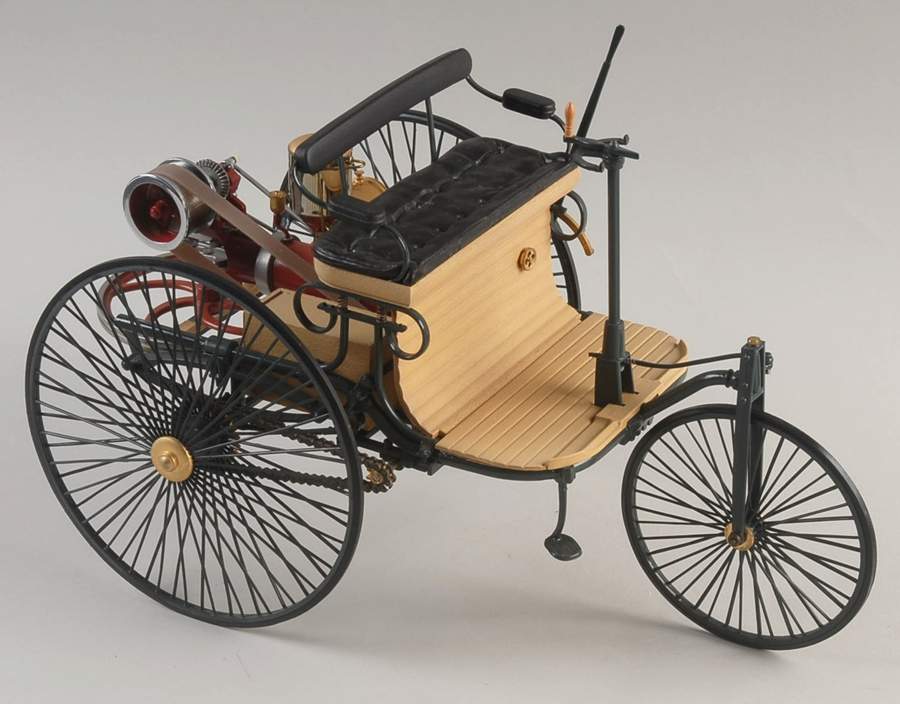 Precision Models 1886 Benz Motorwagon - Boxed by Franklin Mint-1