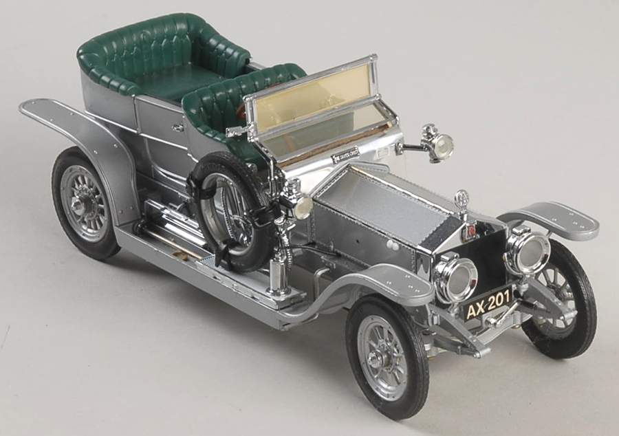 Precision Models 1907 Rolls Royce Silver Ghost - No Box by Franklin Mint-1