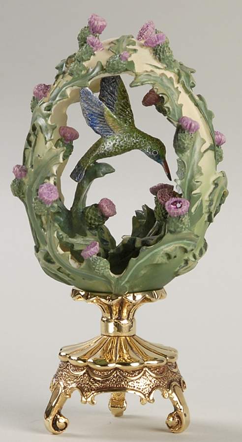 Jeweled Beauties of the Garden Egg Beauty In The Garden - No Box by Franklin Mint-1