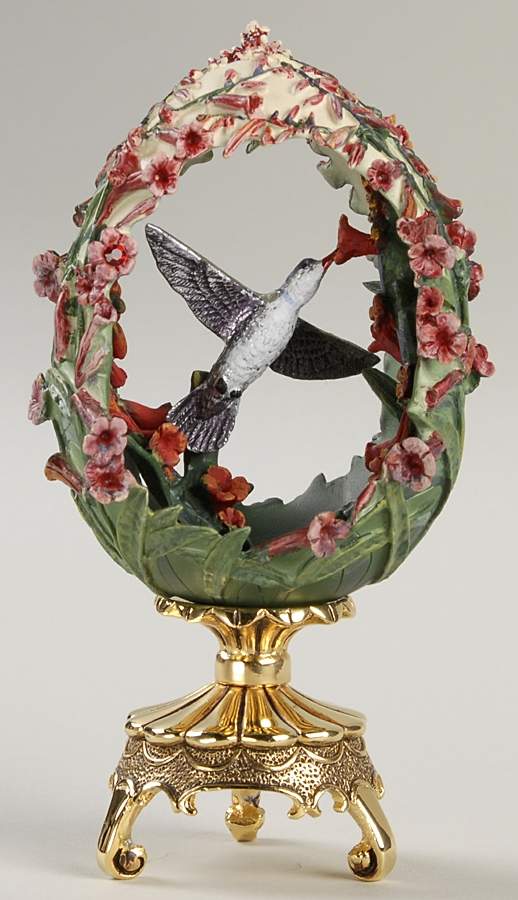 Jeweled Beauties of the Garden Egg Garden Majesty - No Box by Franklin Mint-1