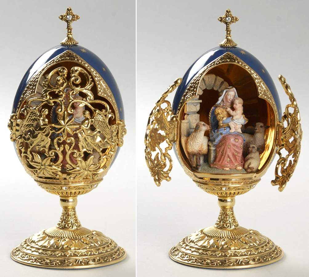 Life of Christ Madonna And Child - No Box by Franklin Mint-1
