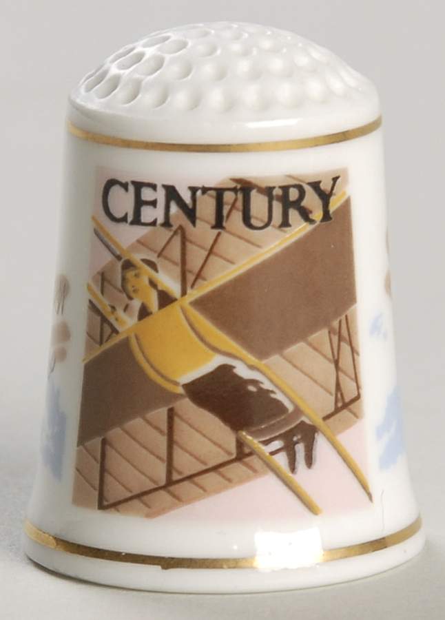Magazine Cover Thimble Collection Century - No Box by Franklin Mint-1