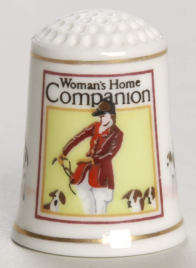 Magazine Cover Thimble Collection Woman's Home Companion - No Box by Franklin Mint-1