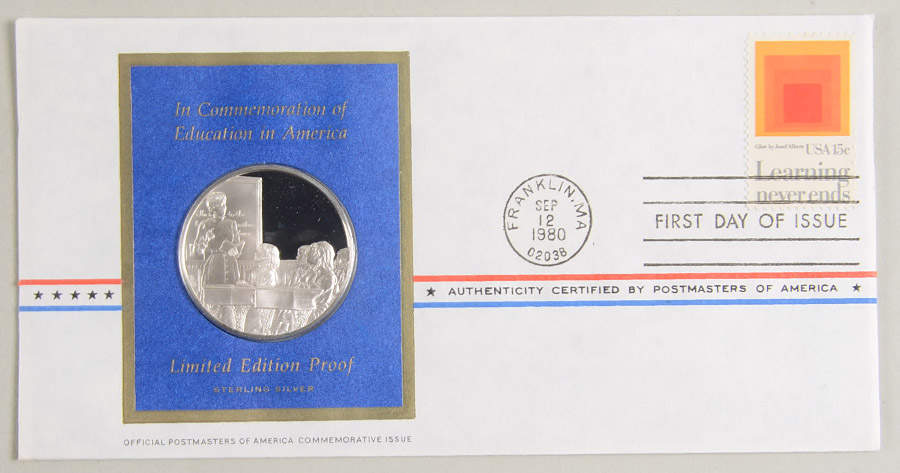Postmasters of America Education - No Box by Franklin Mint-1
