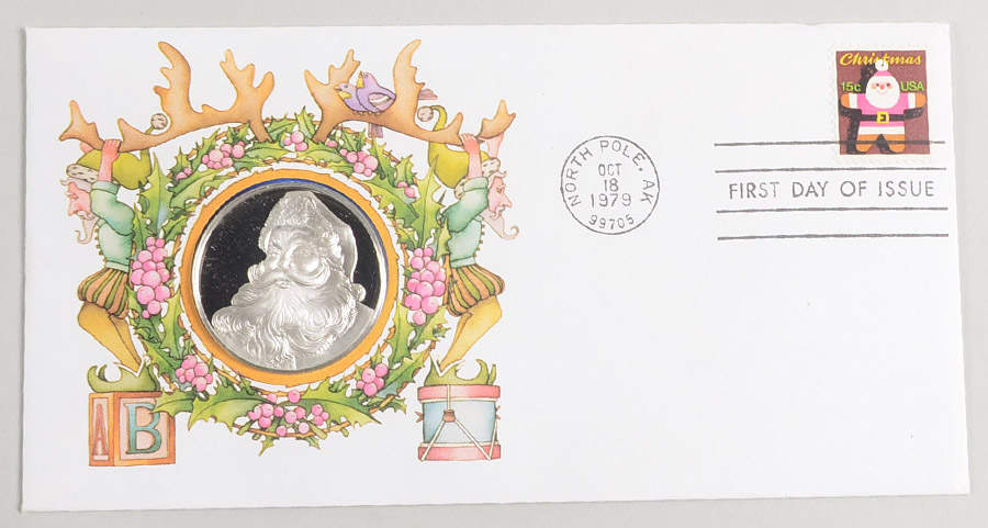 Postmasters of America Christmas 1979 - No Box by Franklin Mint-1