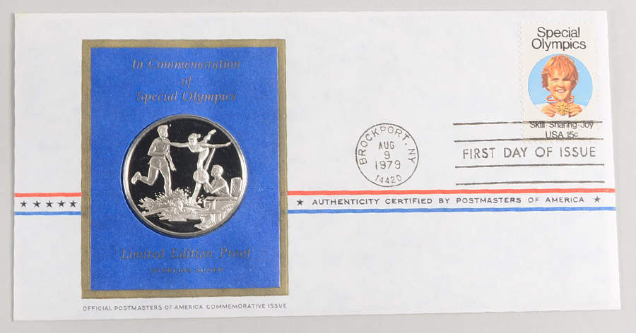 Postmasters of America International Special Olympics - No Box by Franklin Mint-1