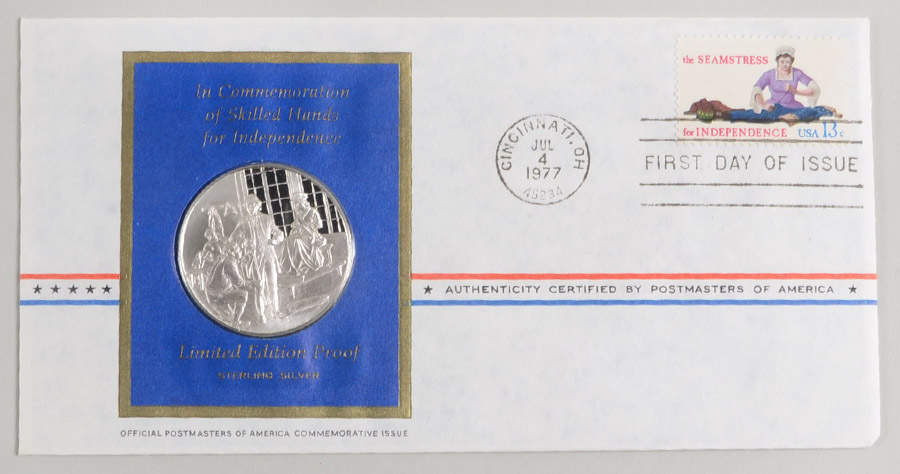 Postmasters of America Skilled Hands Independence-Cobbler - No Box by Franklin Mint-1