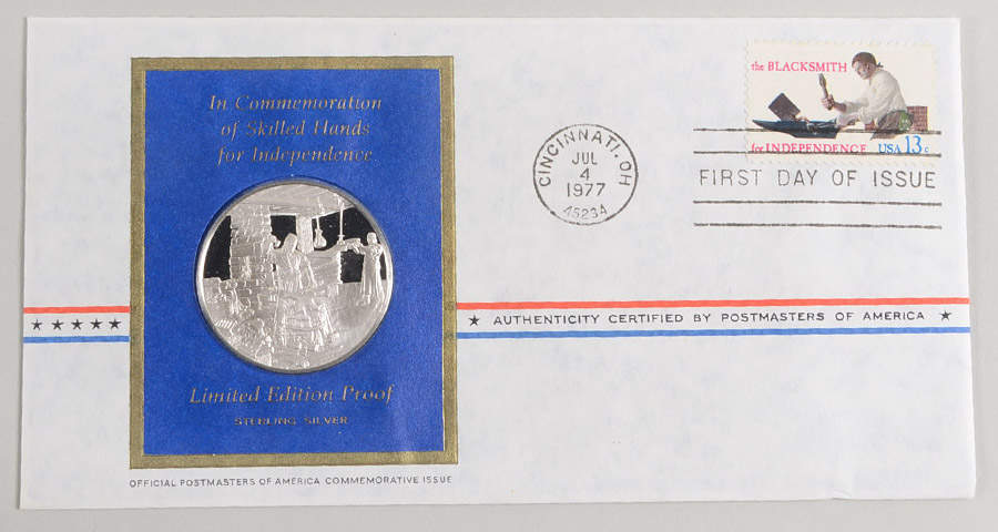 Postmasters of America Washington's Victory Princeton - No Box by Franklin Mint-1