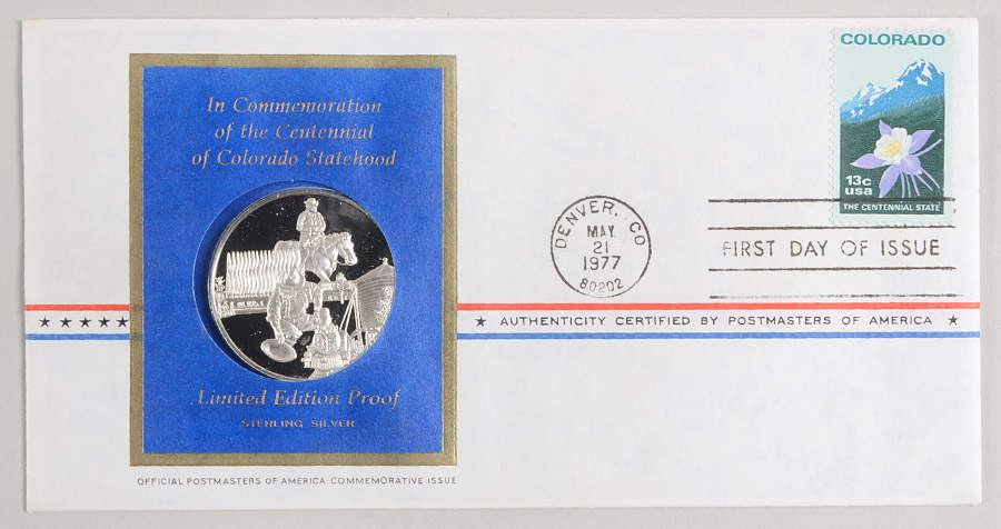 Postmasters of America Christmas 1977 Valley Forge - No Box by Franklin Mint-1