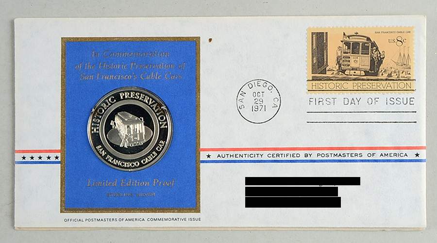 Postmasters of America Historic Preservation, San Francisco Cab - No Box by Franklin Mint-1