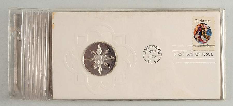 Postmasters of America Christmas Angels - No Box by Franklin Mint-1