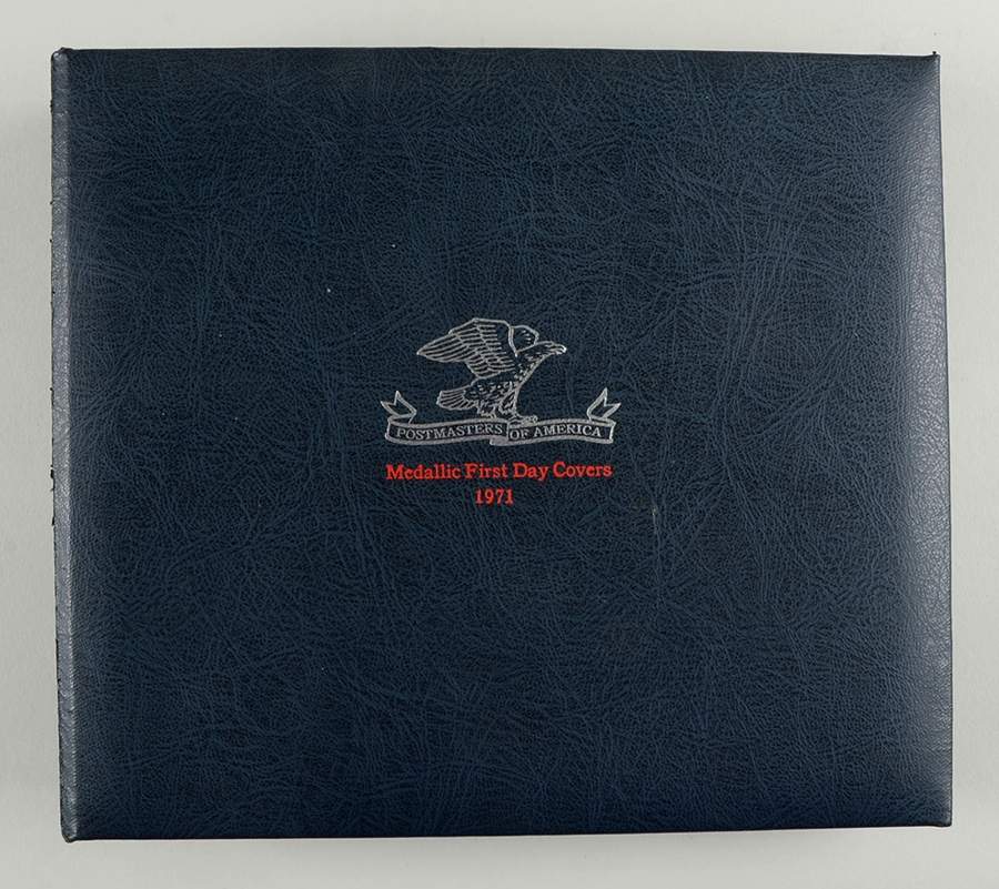 Postmasters of America 1971 Storage Binder - Display Binder 1 by Franklin Mint-1