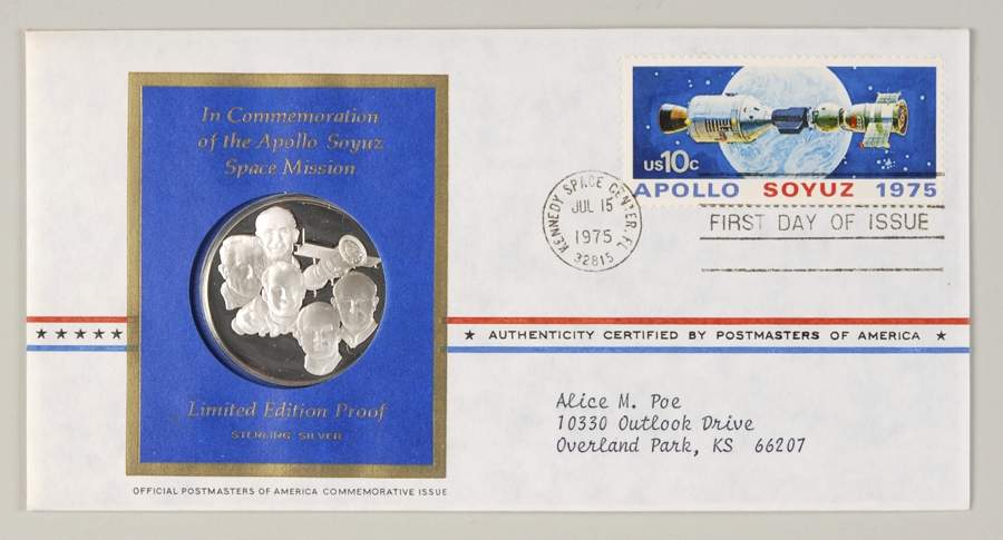 Postmasters of America Apollo-Soyuz Space Mission - No Box by Franklin Mint-1