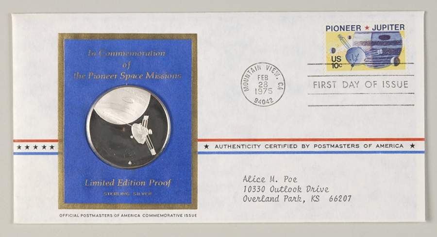 Postmasters of America Pioneer Space Missions - No Box by Franklin Mint-1