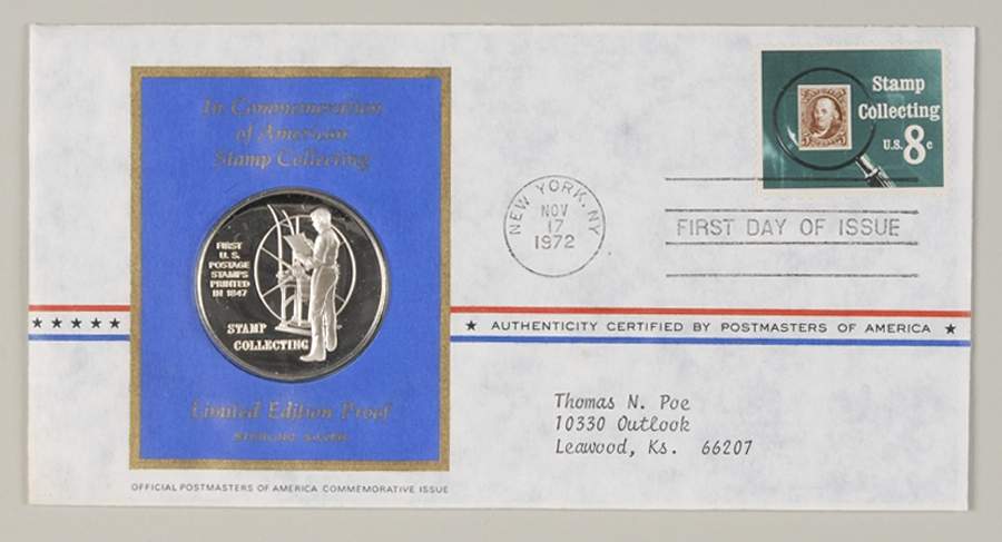 Postmasters of America Stamp Collecting - No Box by Franklin Mint-1