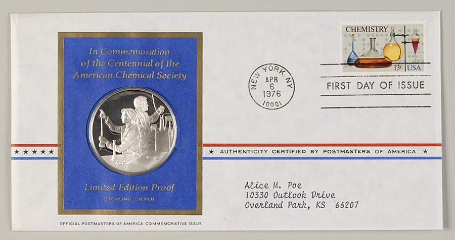 Postmasters of America 100th Anniversary Of The American Chemic - No Box by Franklin Mint-1