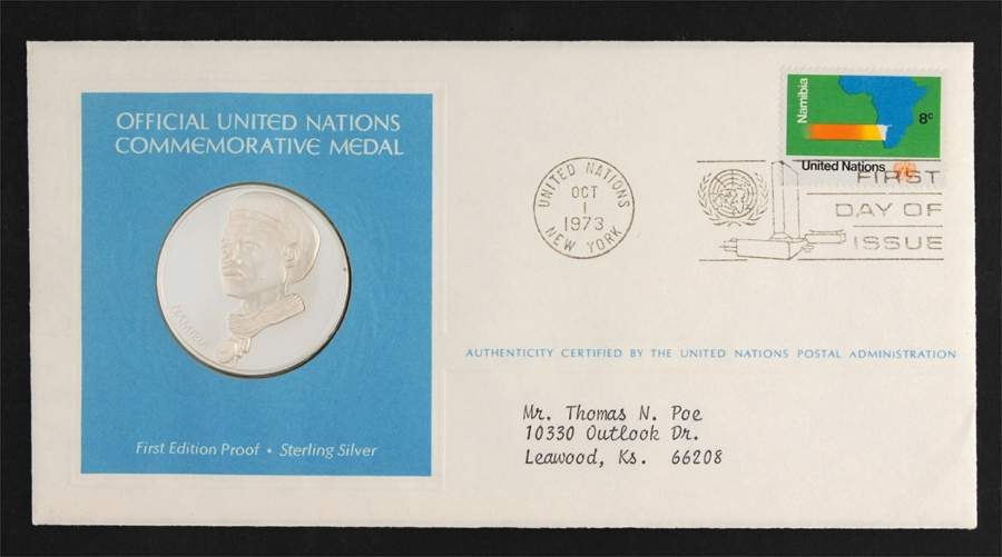 United Nations Namibia - No Box by Franklin Mint-1