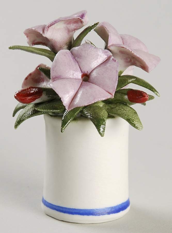 Flowers of the Year Miniatures Petunia - No Box by Franklin Mint-1