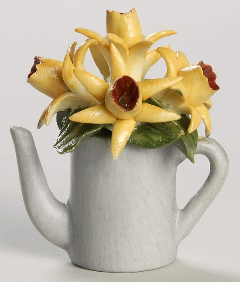 Flowers of the Year Miniatures Daffodil - No Box by Franklin Mint-1