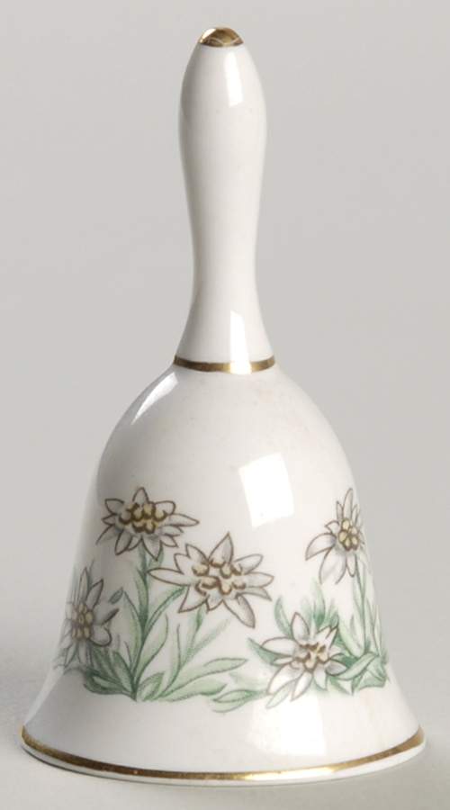 The Alpine Flowers Miniature Bell Edelweiss - No Box by Franklin Mint-1