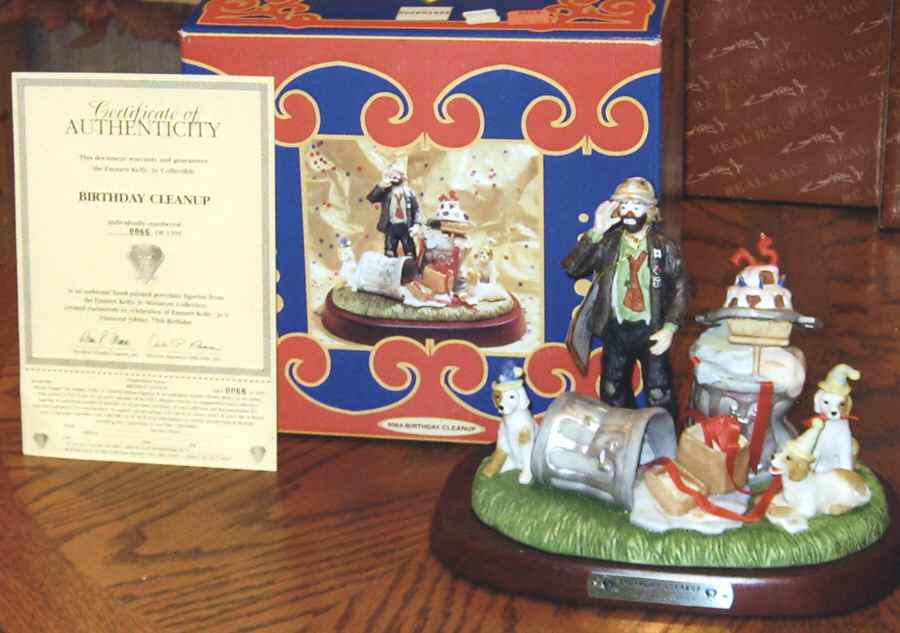 Diamond Jubilee Birthday-Emmett Kelly Jr Birthday Cleanup - Boxed by Flambro-1