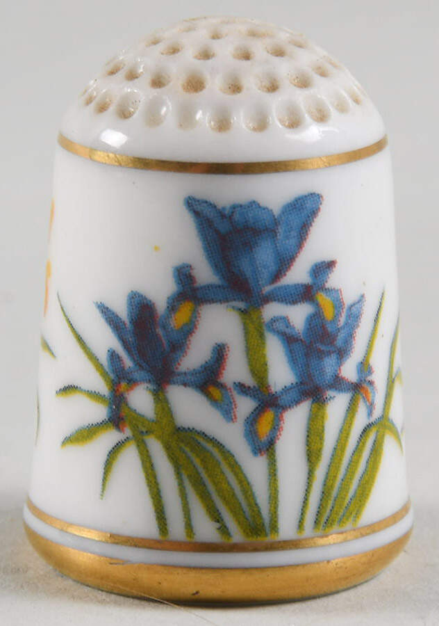 Flowers of Holland Iris - No Box by Franklin Mint-1