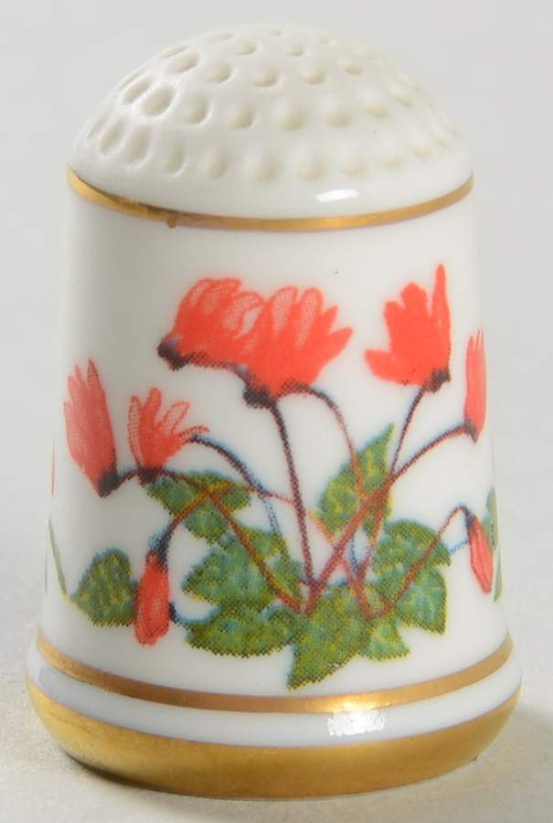 Flowers of Holland Cyclamen - No Box by Franklin Mint-1