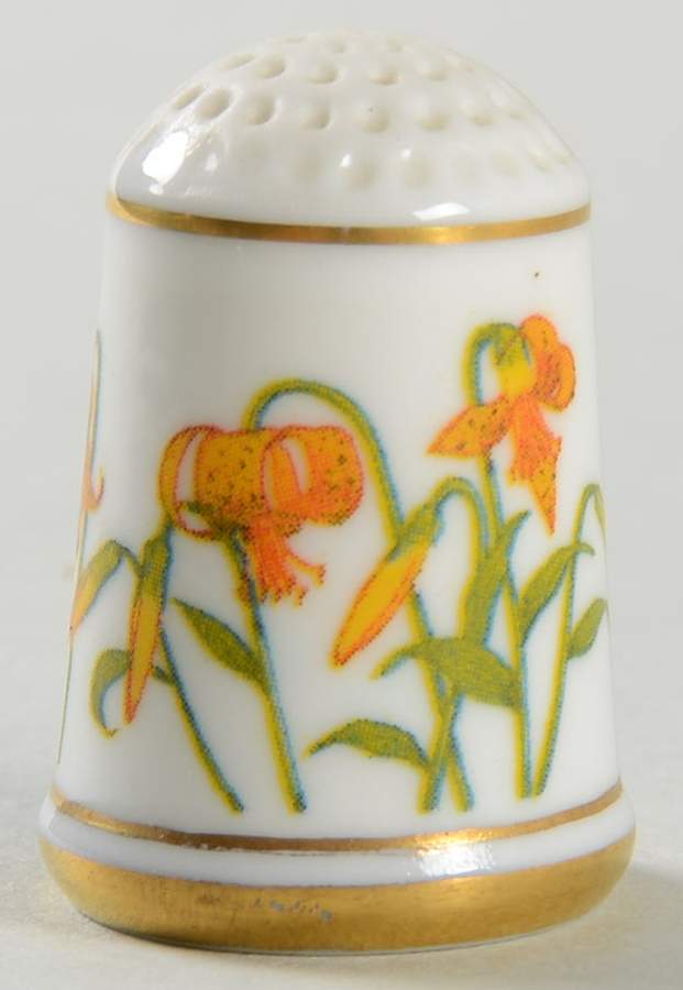 Flowers of Holland Tiger Lily - No Box by Franklin Mint-1