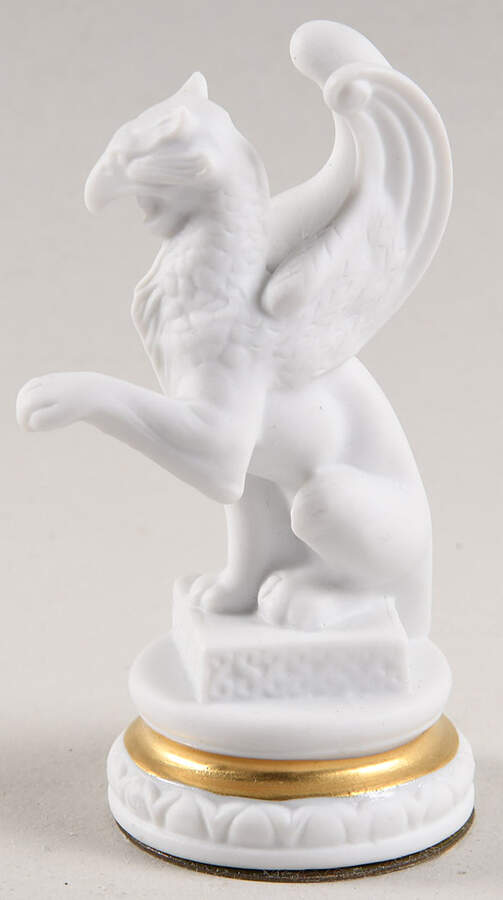 Chess Set of the Gods Griffin-Pawn - No Box by Franklin Mint-1