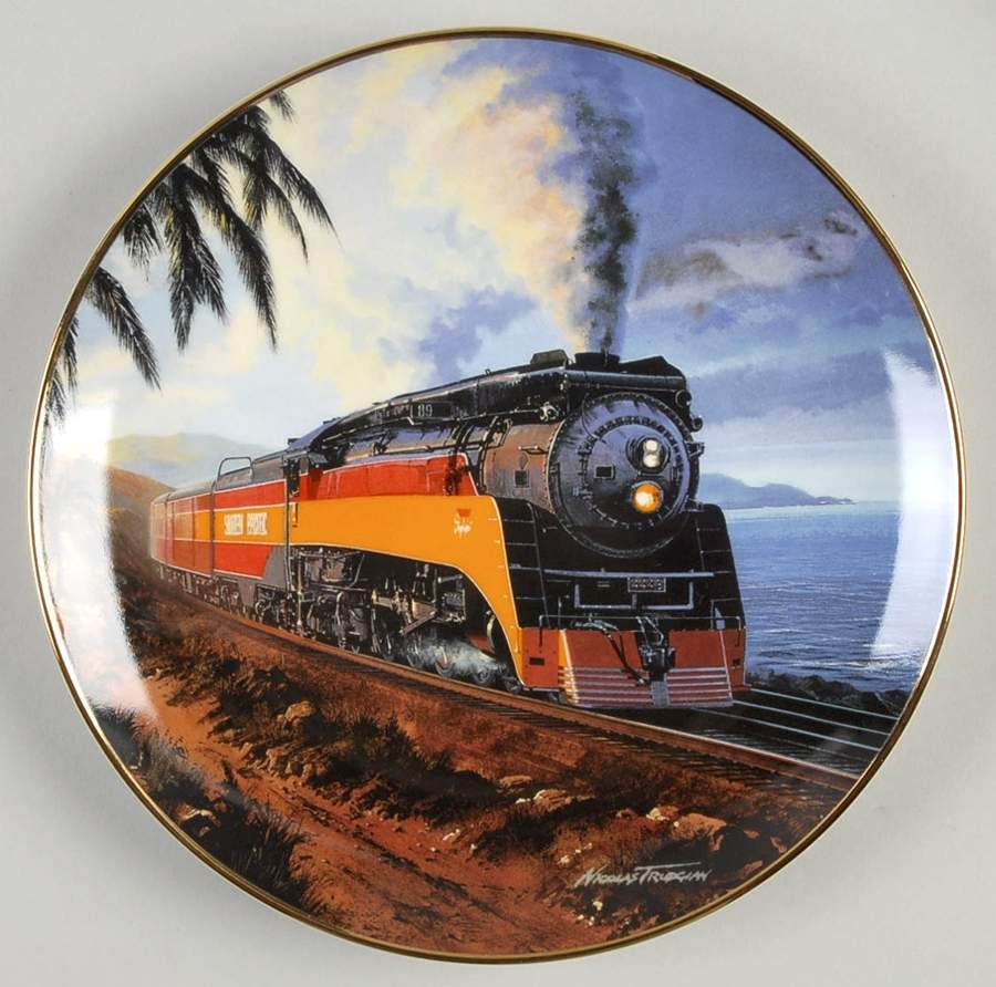 Majesty of the Rails Southern Pacific - No Box by Franklin Mint-1