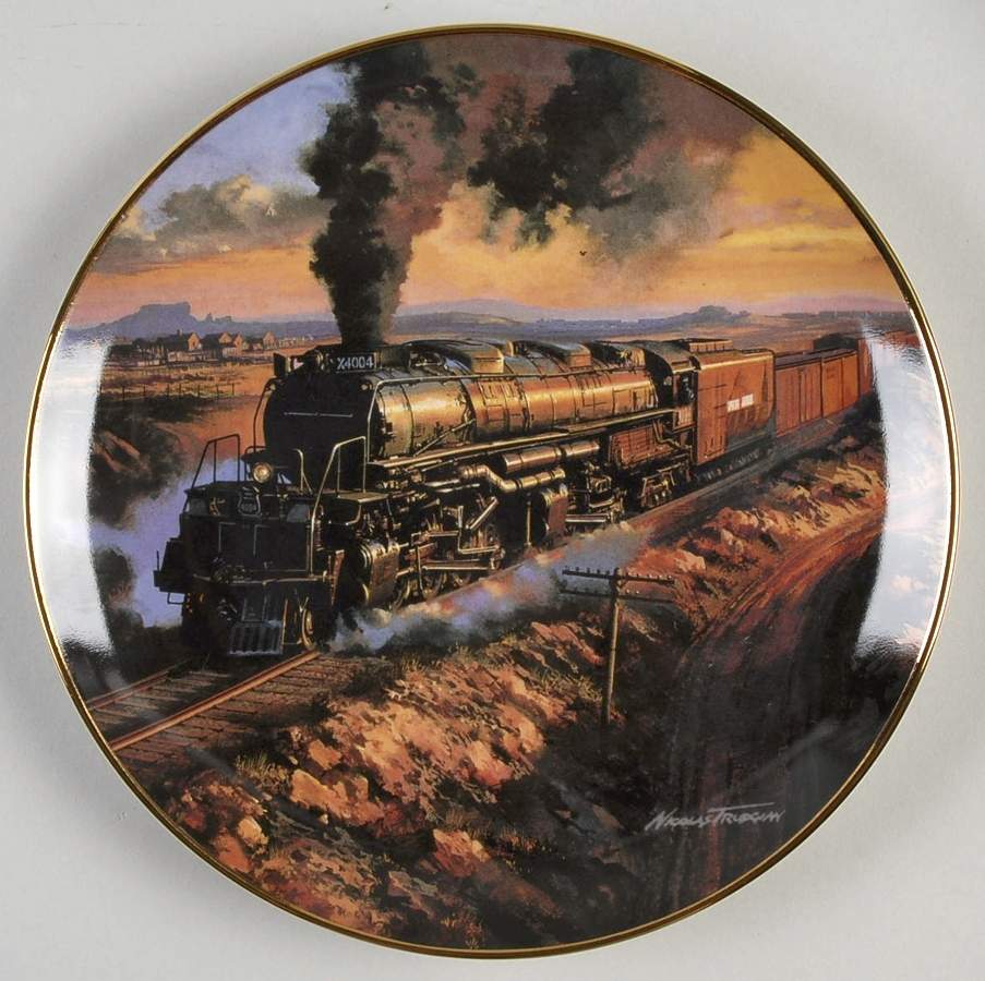 Majesty of the Rails Union Pacific - No Box by Franklin Mint-1