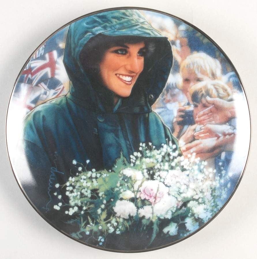 Diana Princess of Wales The People's Princess - No Box by Franklin Mint-1