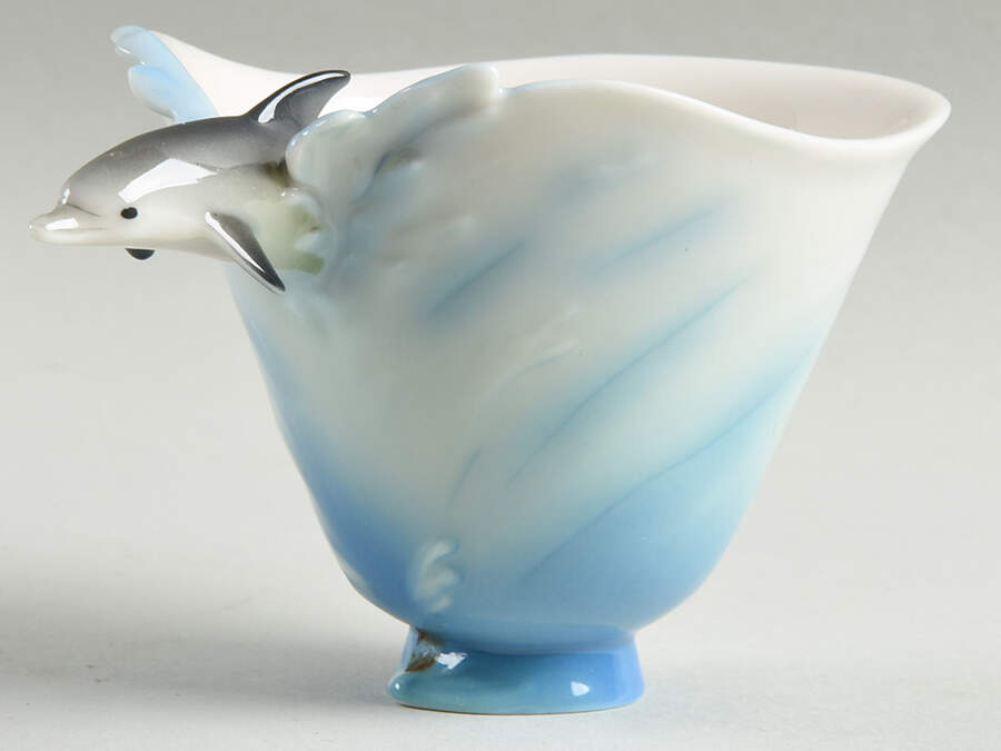 Jumping Dolphin Cup Only - No Box by Franz Collection-1
