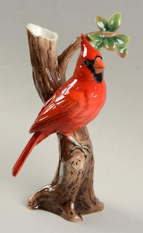 Artist's Palette Vases Cardinal - With Box by Franz Collection-1