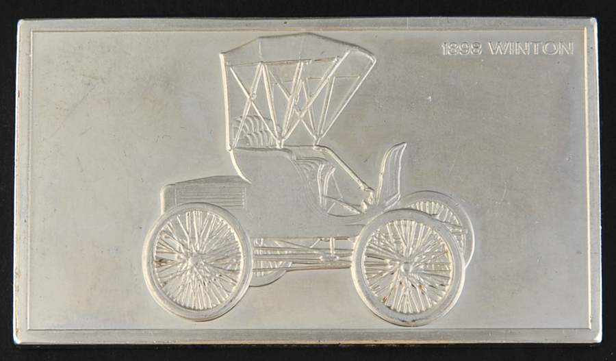 Centennial Car Ingots 1898 Winton - No Box by Franklin Mint-1