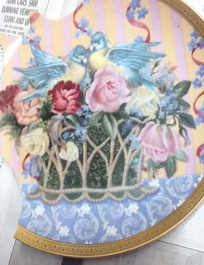 Gloria Vanderbilt Heirloom Collection Passion In Bloom - No Box by Franklin Mint-1