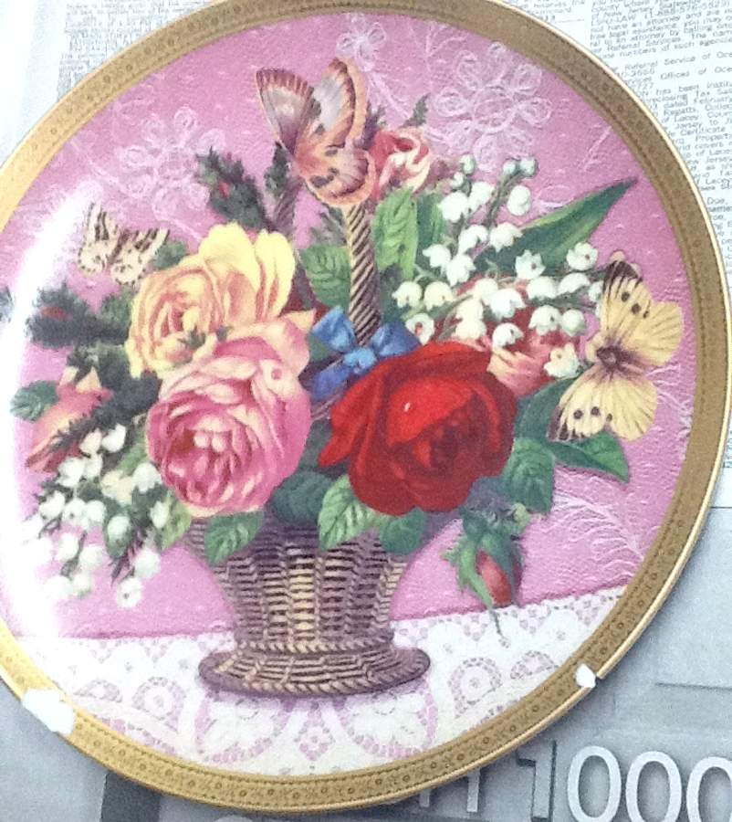 Gloria Vanderbilt Heirloom Collection Spring In Bloom - No Box by Franklin Mint-1